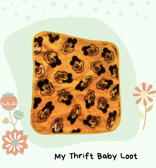 Like New Micky Mouse baby blanket